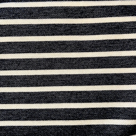 Madewell Stripe Navy Dress - Picture 5 of 6